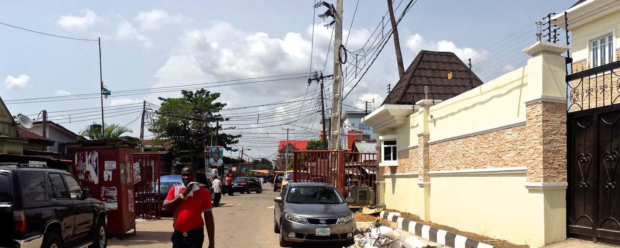 Port Harcourt residential street